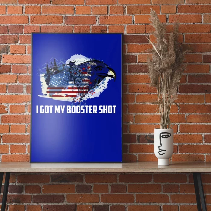 Booster Shot Gift America Veteran Usa Teacher Military Gift Poster