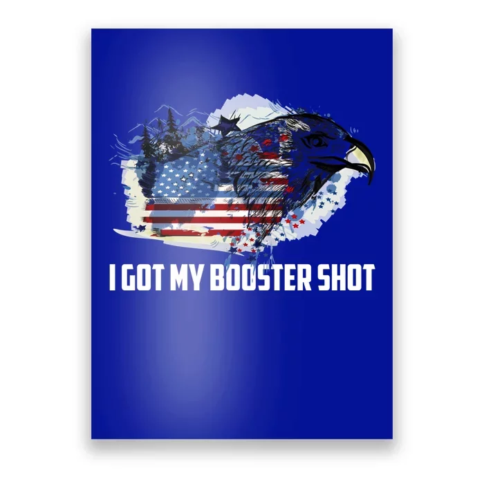 Booster Shot Gift America Veteran Usa Teacher Military Gift Poster