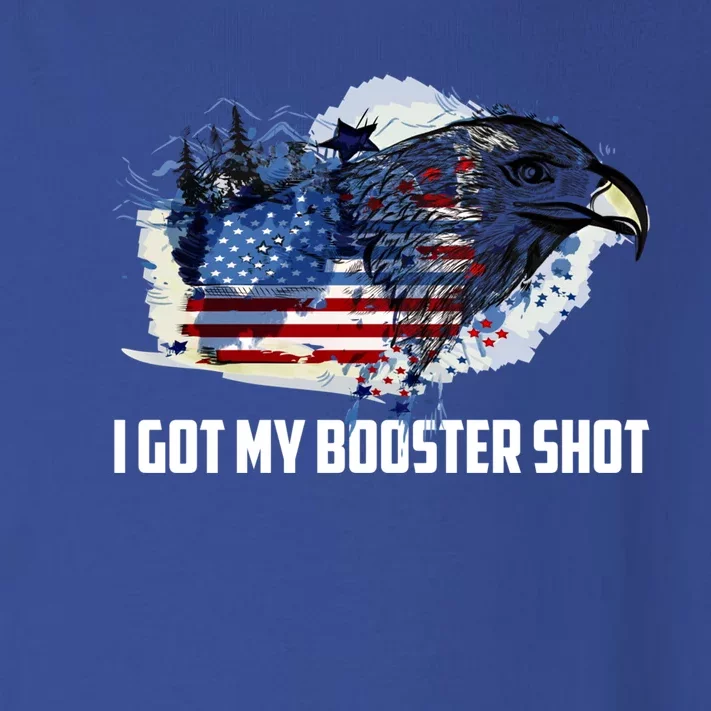 Booster Shot Gift America Veteran Usa Teacher Military Gift Toddler Long Sleeve Shirt