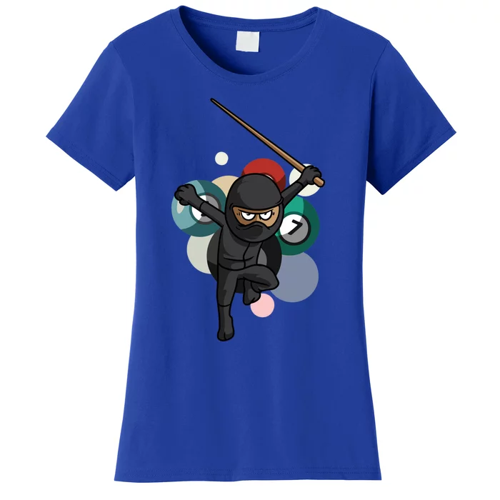 Billiard Snooker Great Gift For A Pool Player Gift Women's T-Shirt