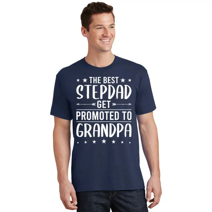Men's Awesome Stepdad Short Sleeve Graphic T-Shirt - Navy Blue L