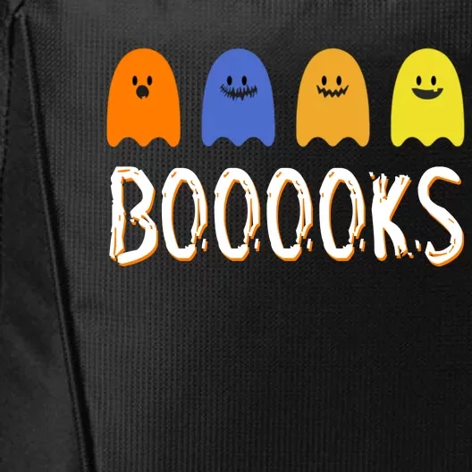 Books Spooky Ghost Funny Halloween City Backpack