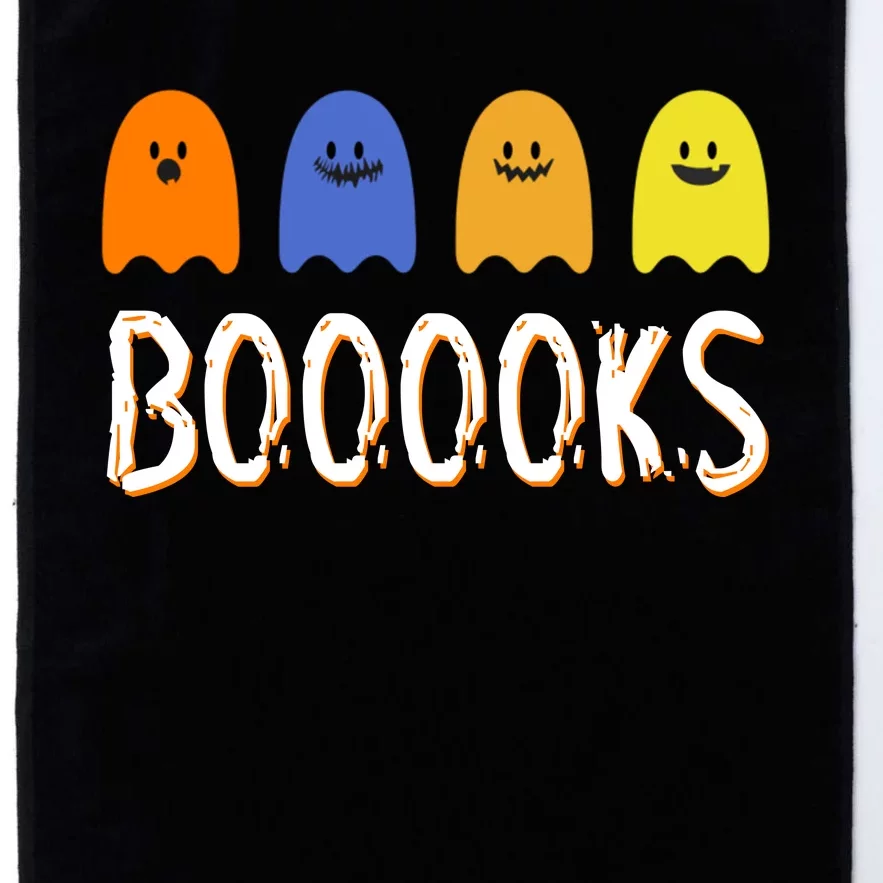 Books Spooky Ghost Funny Halloween Platinum Collection Golf Towel