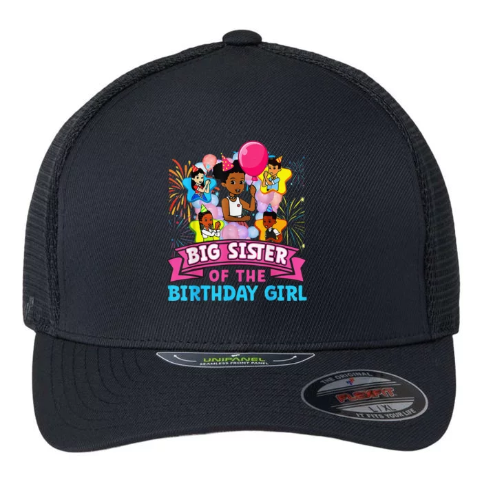 Big Sister GracieS Corner Birthday Dolls Cute Party Gift Flexfit Unipanel Trucker Cap