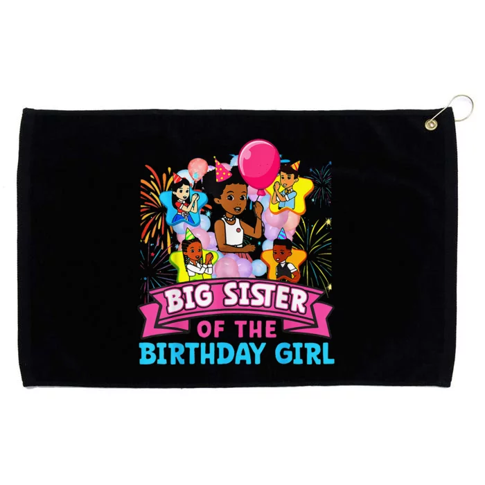 Big Sister GracieS Corner Birthday Dolls Cute Party Gift Grommeted Golf Towel