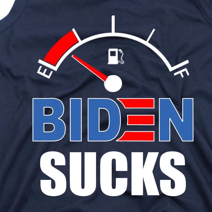 Biden Sucks Gas Tank On Empty E Tank Top