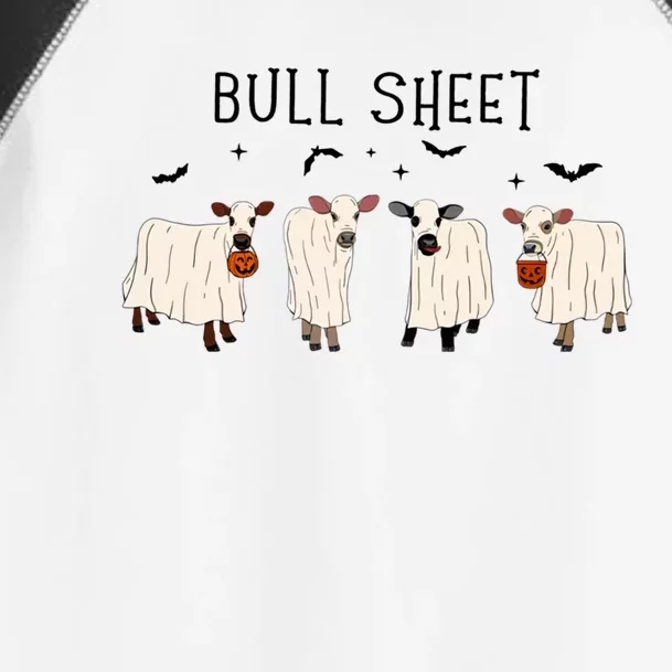 Bull Sheet Ghost Cow Halloween Funny This Is Bull Sheet. Toddler Fine Jersey T-Shirt