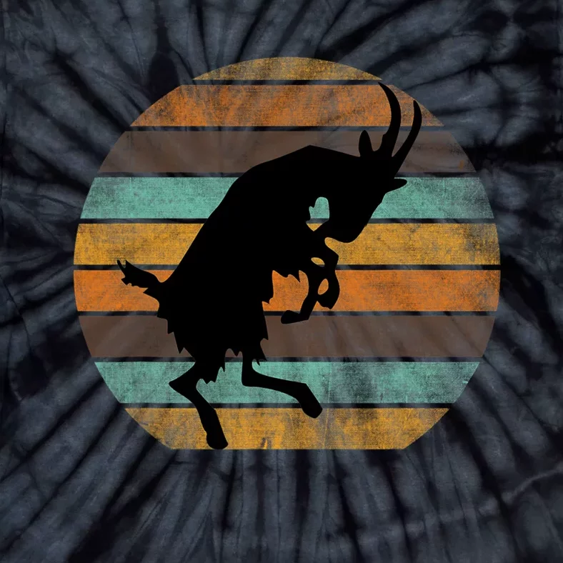 Billy Strings Goat Silhouette Retro Sunset Tie-Dye T-Shirt