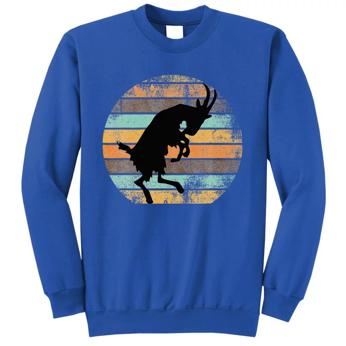 Billy Strings Goat Silhouette Retro Sunset Tall Sweatshirt