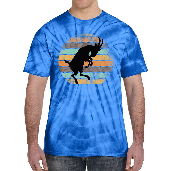 Billy Strings Goat Silhouette Retro Sunset Tie-Dye T-Shirt