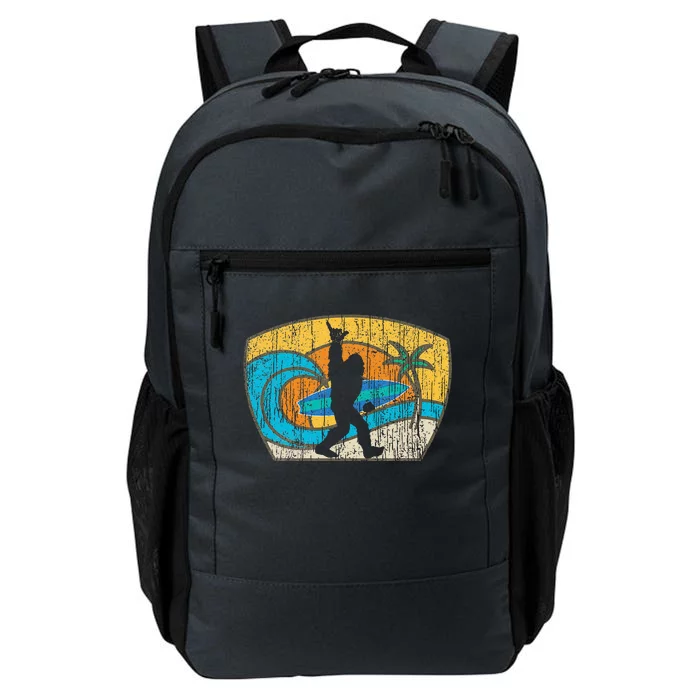 Bigfoot Surfing Gift For Shaka Aloha Surfer Dude Daily Commute Backpack