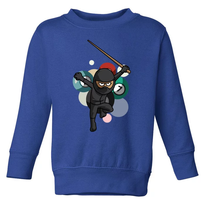 Billiard Snooker Gift For A Pool Player Gift Toddler Sweatshirt