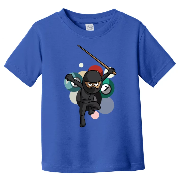 Billiard Snooker Gift For A Pool Player Gift Toddler T-Shirt