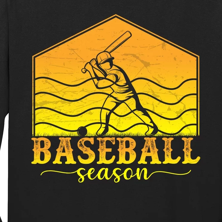 Baseball Season Gift For Baseball Fan Long Sleeve Shirt