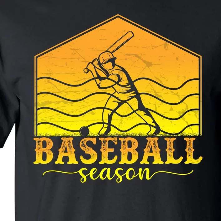 Baseball Season Gift For Baseball Fan Tall T-Shirt