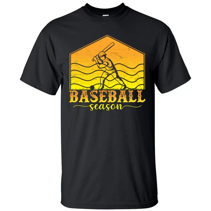 Baseball Season Gift For Baseball Fan Tall T-Shirt