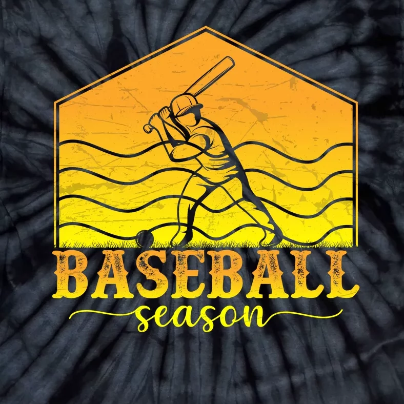 Baseball Season Gift For Baseball Fan Tie-Dye T-Shirt