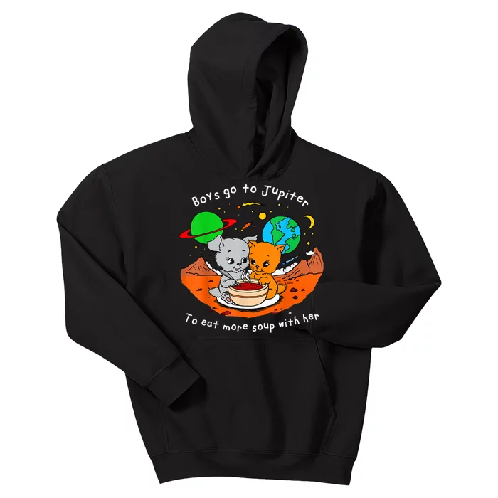 Boy S Go To Jupiter To Eat More Soup With Her Kids Hoodie