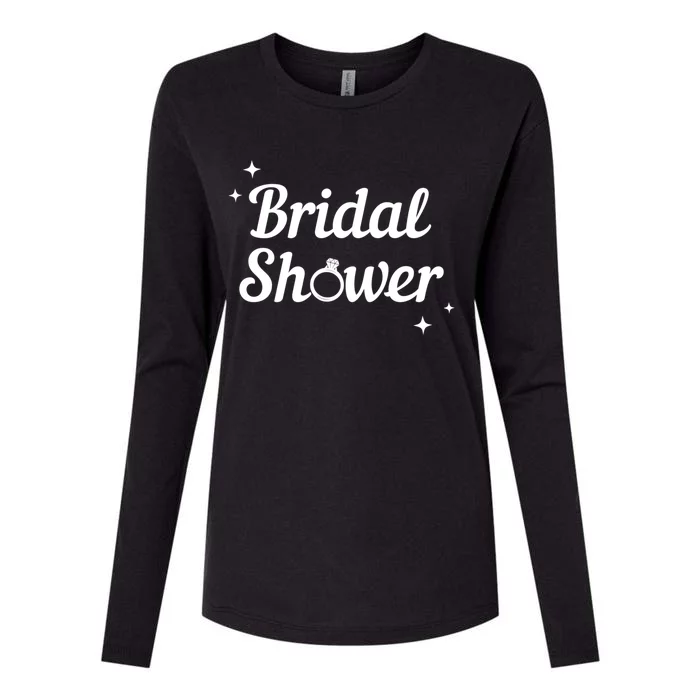 Bridal Shower Gift Womens Cotton Relaxed Long Sleeve T-Shirt