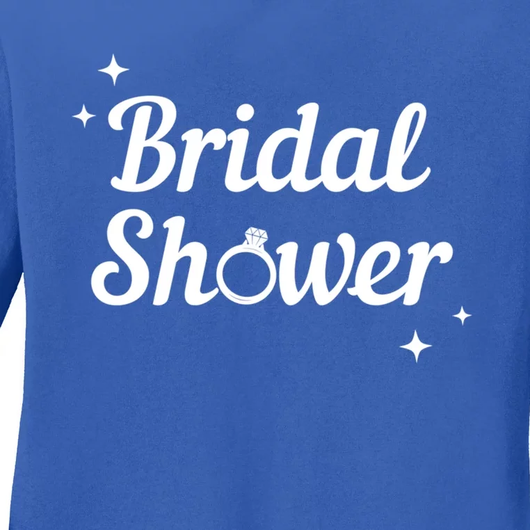 Bridal Shower Gift Ladies Long Sleeve Shirt