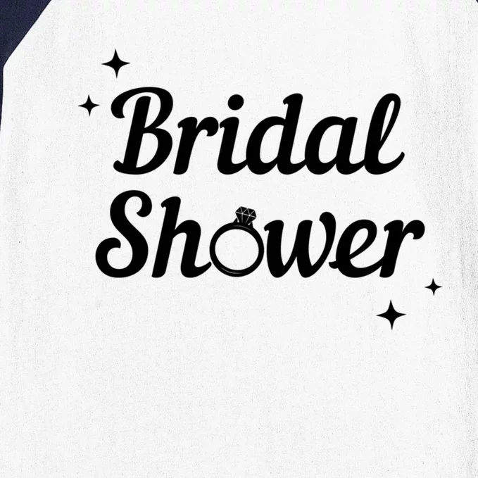 Bridal Shower Gift Baseball Sleeve Shirt