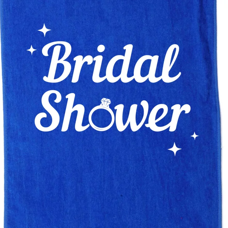 Bridal Shower Gift Platinum Collection Golf Towel