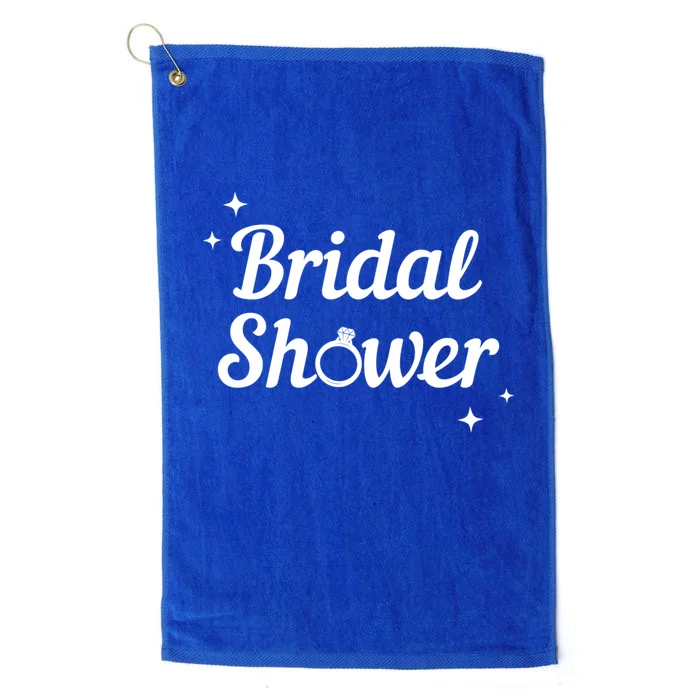 Bridal Shower Gift Platinum Collection Golf Towel