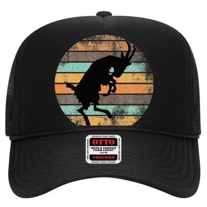 Billy Strings Goat Silhouette High Crown Mesh Trucker Hat