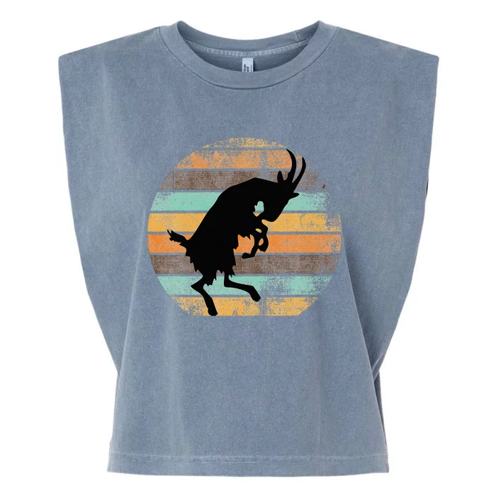 Billy Strings Goat Silhouette Garment-Dyed Women's Muscle Tee