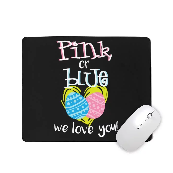 Baby Shower Gender Reveal Party Easter Pregnancy Mousepad