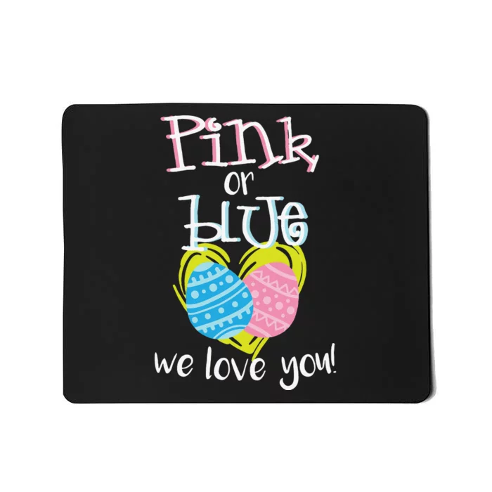 Baby Shower Gender Reveal Party Easter Pregnancy Mousepad