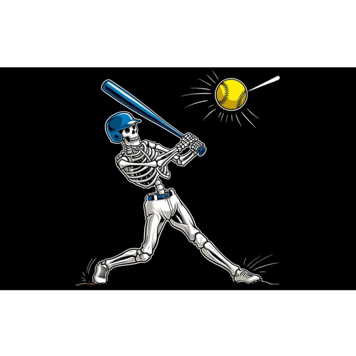 Baseball Skeleton Halloween Spooky Baseball Halloween Design Bumper Sticker