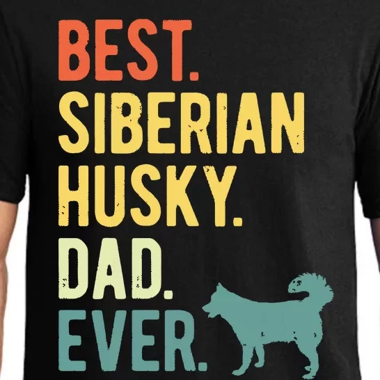 Best Siberian Husky Dad Ever Dog Daddy Fathers Day Pajama Set