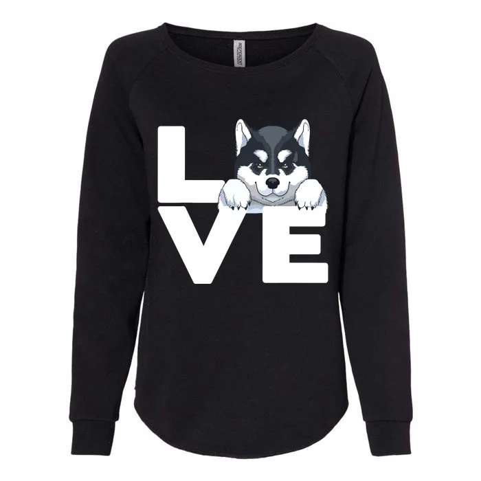 Best Siberian Husky For Men Women Huskies Dog Owner Lover Womens California Wash Sweatshirt