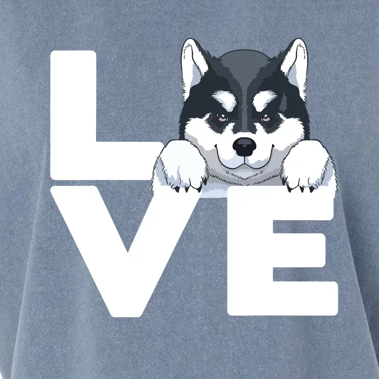 Best Siberian Husky For Men Women Huskies Dog Owner Lover Garment-Dyed Women's Muscle Tee