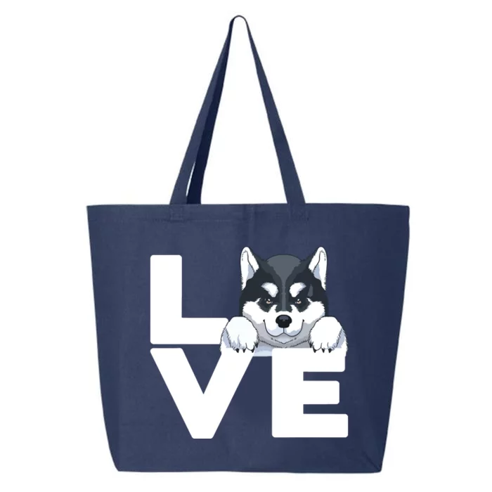 Best Siberian Husky For Men Women Huskies Dog Owner Lover 25L Jumbo Tote