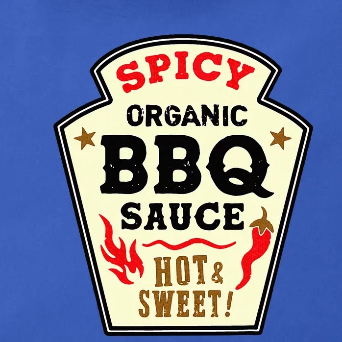 Bbq Sauce Hot Spicy Grill K.E.T.C.H.U.P Barbeque Halloween Zip Tote Bag