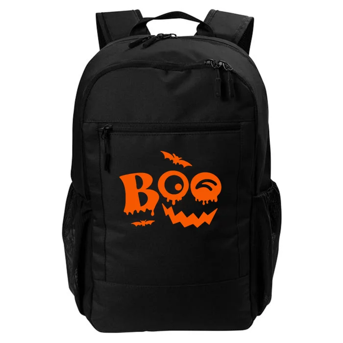 Boo Spooky Halloween Festive Daily Commute Backpack