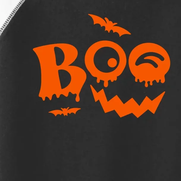 Boo Spooky Halloween Festive Toddler Fine Jersey T-Shirt