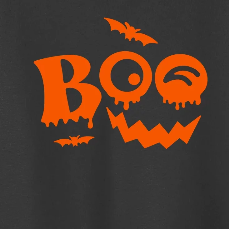 Boo Spooky Halloween Festive Toddler T-Shirt