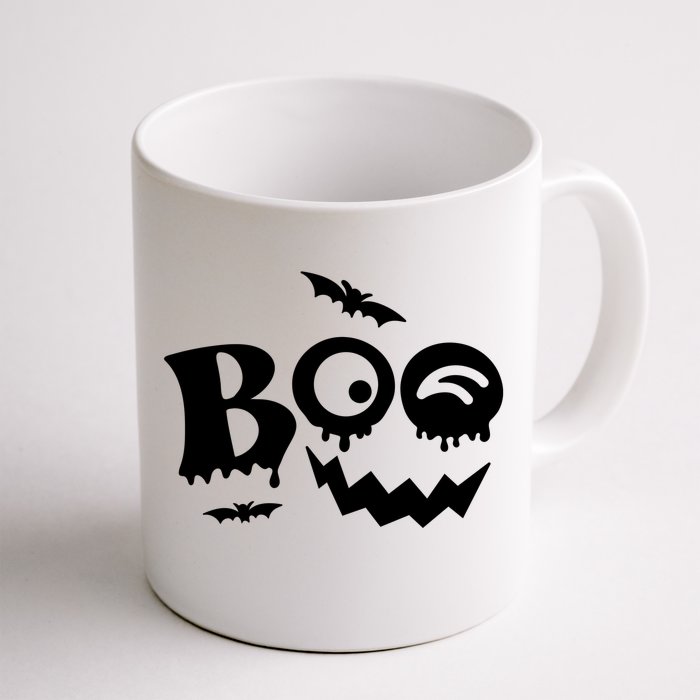 Boo Spooky Halloween Festive Front & Back Coffee Mug