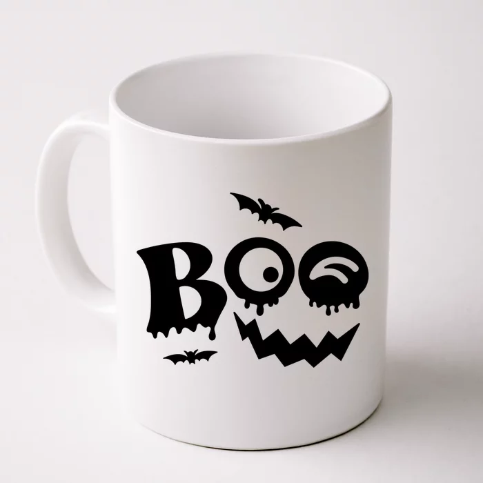 Boo Spooky Halloween Festive Front & Back Coffee Mug