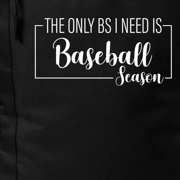 Baseball Season Humor Graphic Daily Commute Backpack