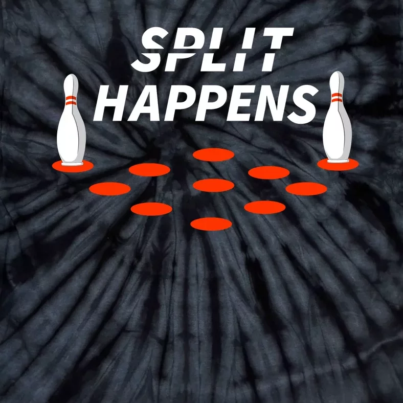 Bowling Split Happens Tie-Dye T-Shirt