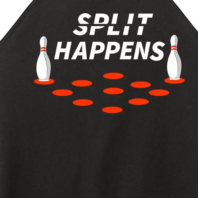 Bowling Split Happens Women’s Perfect Tri Rocker Tank