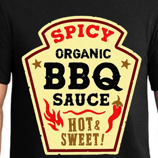 Bbq Sauce Hot Spicy Grill K.E.T.C.H.U.P Barbeque Halloween Costume Pajama Set