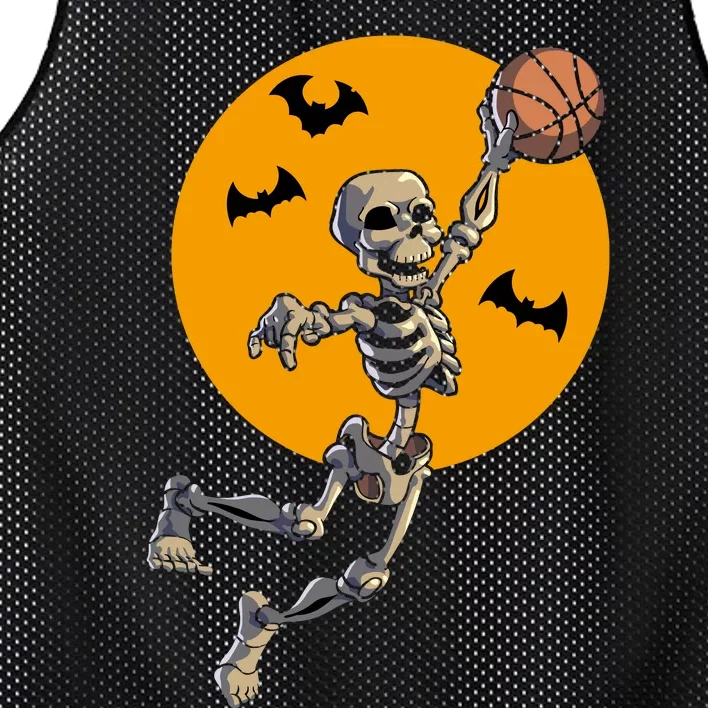 Basketball Skeleton Halloween Basketball Halloween Mesh Reversible Basketball Jersey Tank