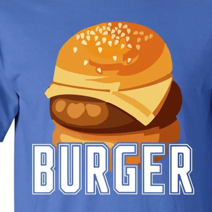 Burger Slider Hamburger Matching Food Bbq Grilling Gift Tall T-Shirt