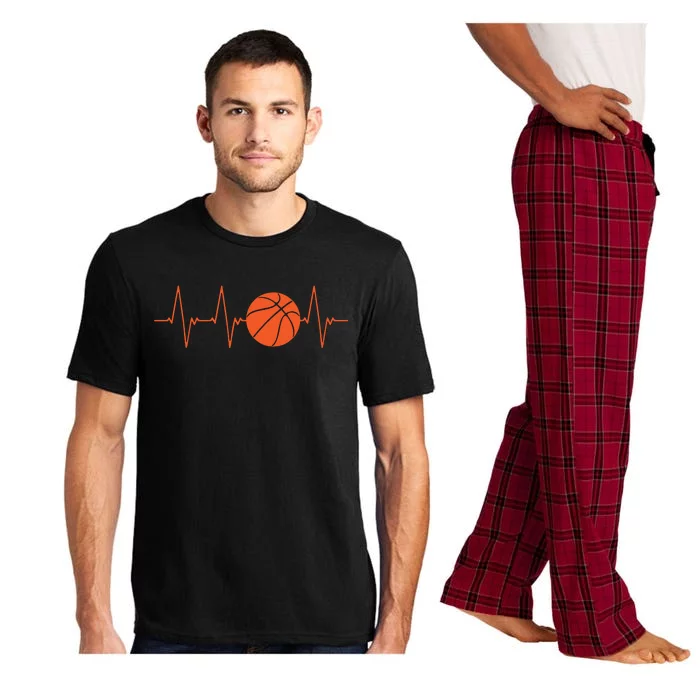 Basketball Shirts Heartbeat Basketball Pajama Set