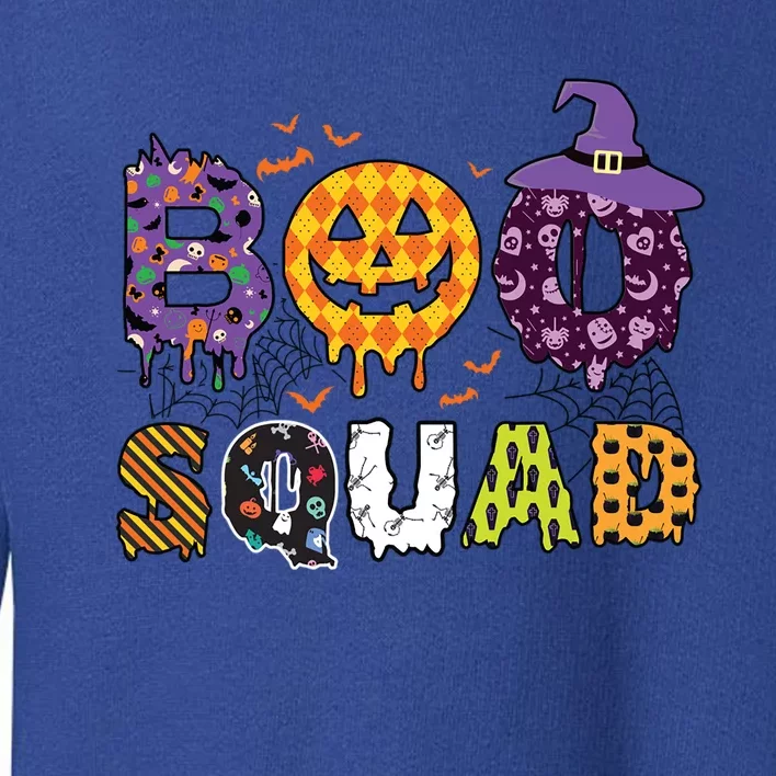 Boo Squad Halloween Gift Toddler Sweatshirt